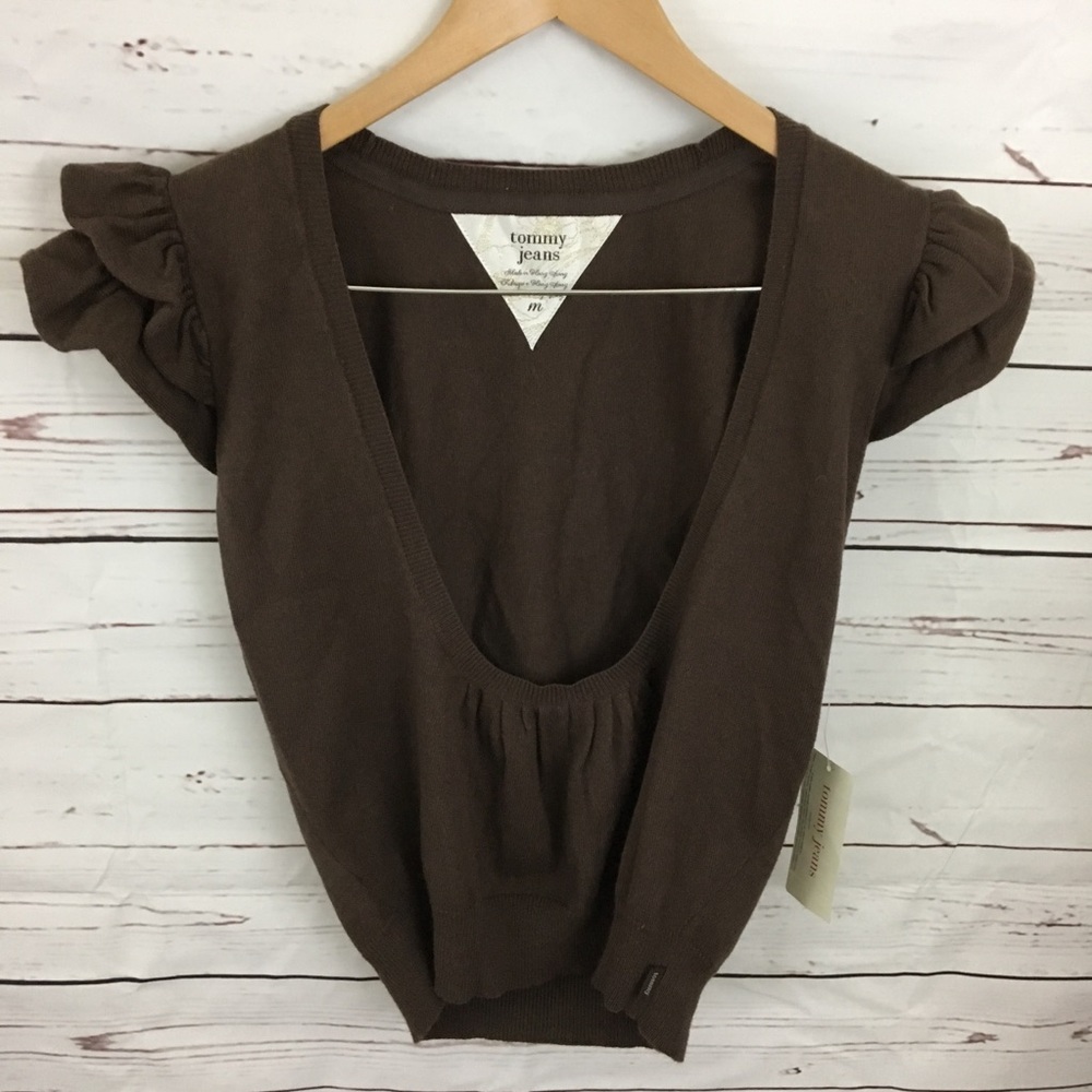 Tommy Jeans Ruffle Sweater Vest